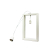 Lampa wisząca metalowa LOFT biała